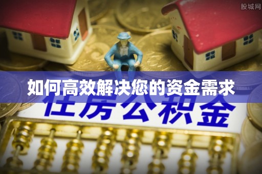 大理如何高效解决您的资金需求